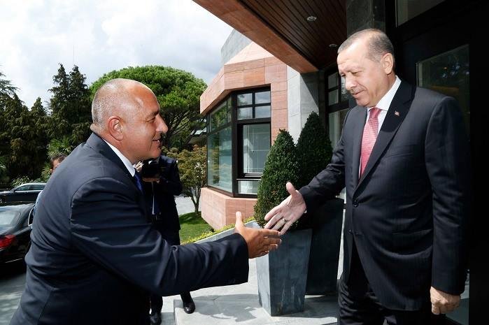 Борисов и Ердоган през 2016-та година