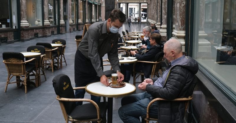 Кафене в Брюксел