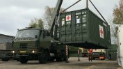 Чешката армия започна да изгражда временна полева болница в Прага