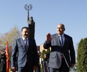 Зоран Заев и Бойко Борисов, сн. БГНЕС, архив