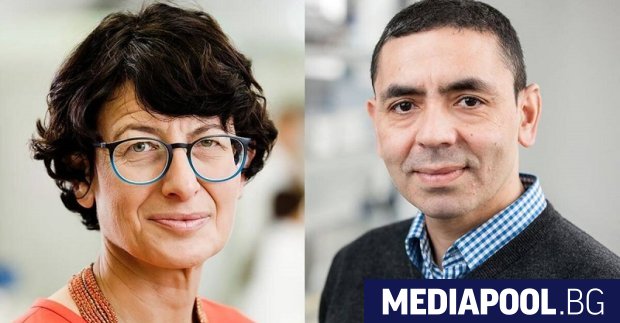 Доктор Угур Шахин и неговата съпруга Йозлем Туречи двама германци