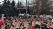 Хиляди се стекоха на погребението на млад демонстрант в Минск