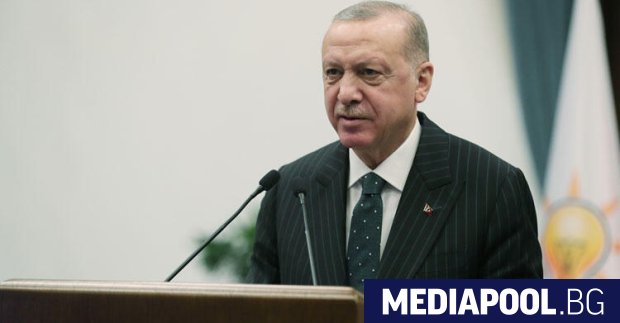 Турският президент Реджеп Тайип Ердоган заяви цитиран от Франс прес