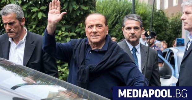 Бившият италиански премиер Силвио Берлускони беше изписан от кардиологичния център