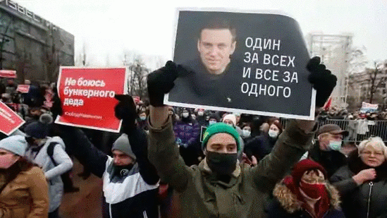 Протестите за Навални: Кремъл обвини САЩ в косвено пряка подкрепа за нарушение на закона в Русия