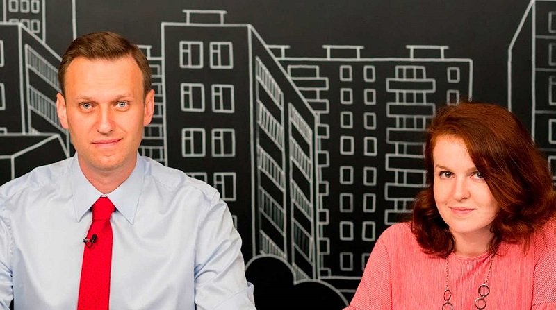 Алексей Навални и Кира Ярмиш