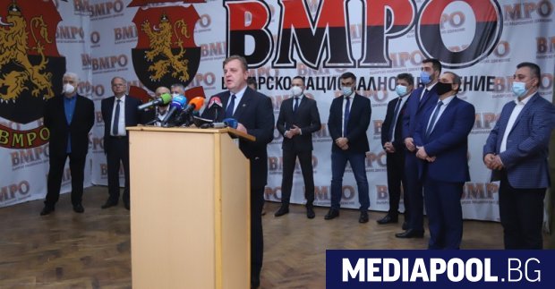 Партията на вицепремиера Красимир Каракачанов ВМРО която реши да участва