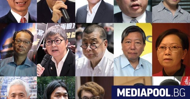 В Хонконг започна съдебен процес срещу водещи фигури на продемократичното