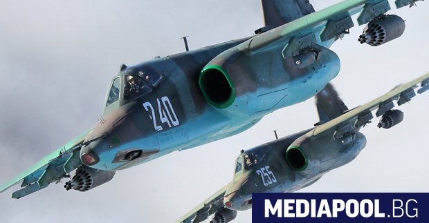 Българската военна авиация вече разполага с 8 модернизирани щурмовици Су 25