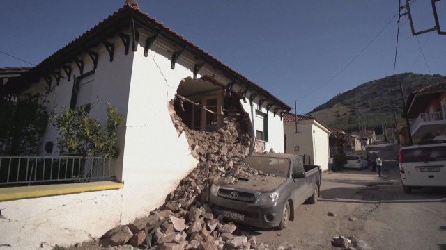 Над 100 вторични труса след земетресението от 6.2 по Рихтер в Гърция