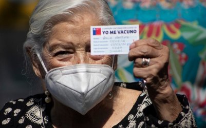 Чили изпревари Израел по темп на ваксиниране