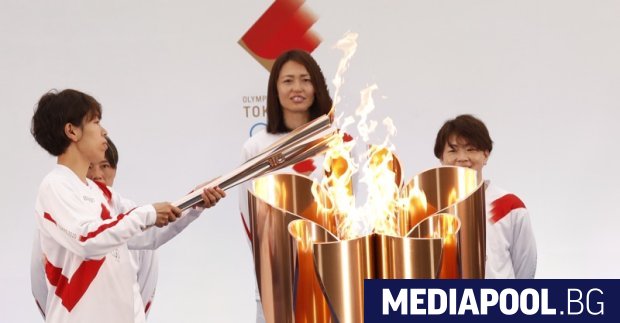 В японския град Фукушима бе запален олимпийският огън без публика