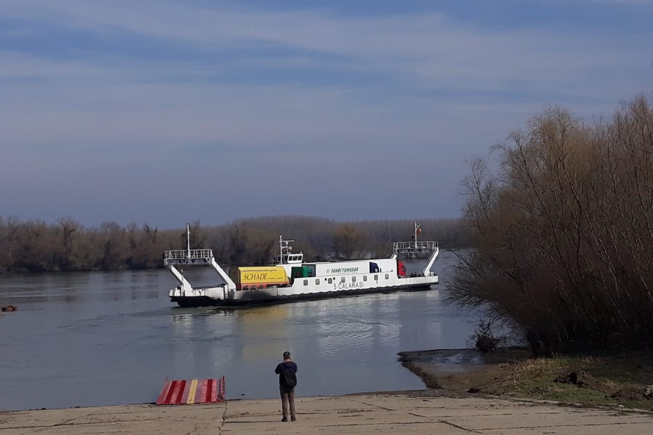 Фериботният комплекс "Силистра - Кълъраш" заработи отново след 10 години прекъсване