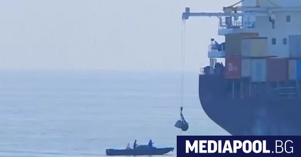 Ирански товарен кораб, за който се смята, че е използван