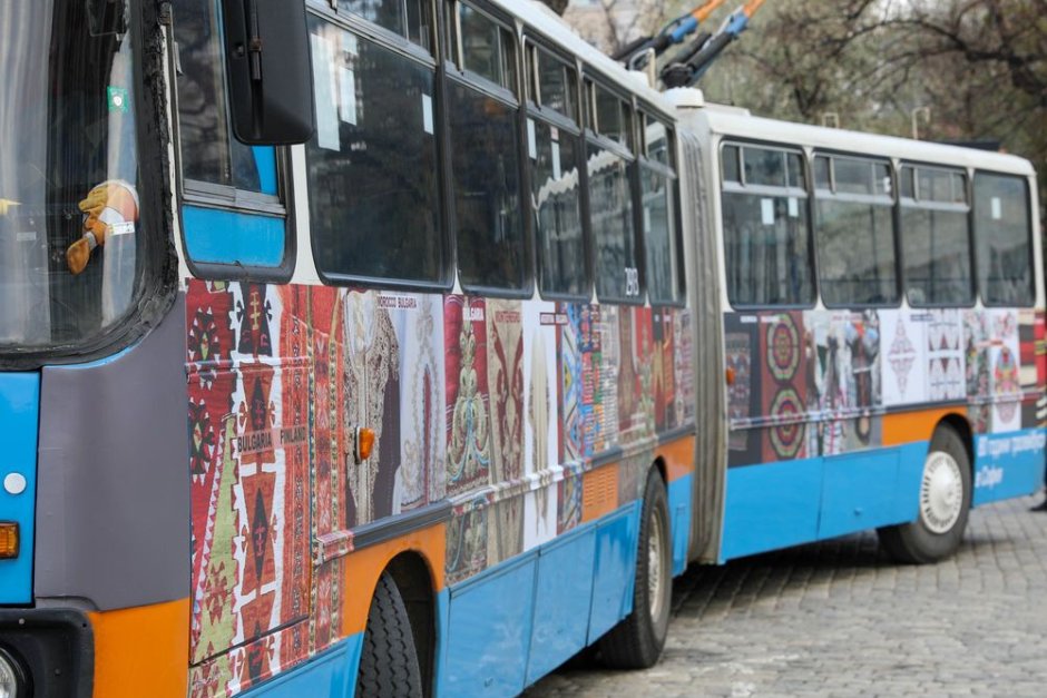 Тролей галерия тръгва по софийските улици