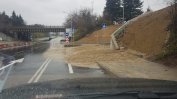 Земна маса падна от новия подход към магистрала "Хемус" във Варна