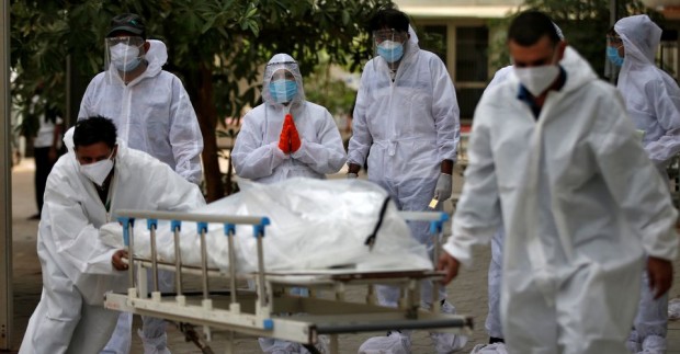 Индия е регистрирала днес над 4000 починали от новия коронавирус