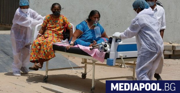 Броят на регистрираните случаи на коронавирус в Индия днес надхвърли