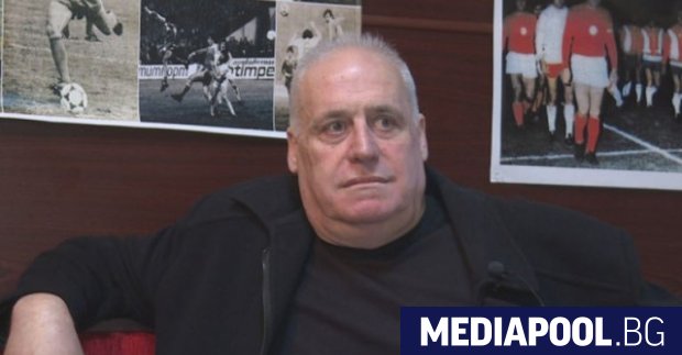 Легендата на ЦСКА и на българския национален футбол Георги Димитров Джеки