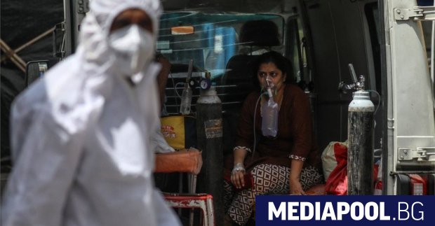 Седемдневната средна заболеваемост от Covid 19 в Индия постави нов рекорд