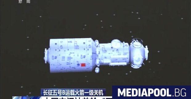 Китай изстреля основния модул на първата си постоянна космическа станция