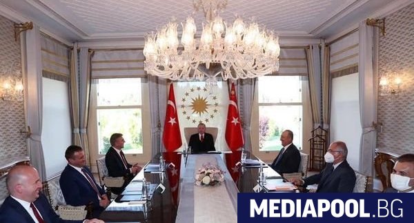 Президентът на Турция Реджеп Тайип Ердоган прие делегация на Движението