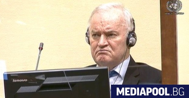 Бившият командир на босненските сърби ген Ратко Младич окончателно остава
