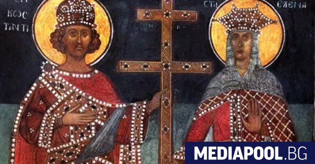 На 21 май почитаме Светите равноапостоли Константин и Елена. Това