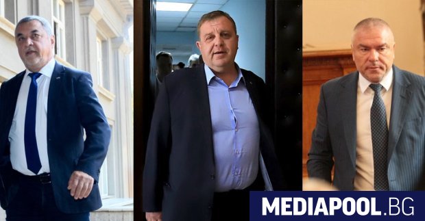 Трите изпаднали на последните избори партии ВМРО НФСБ и Воля