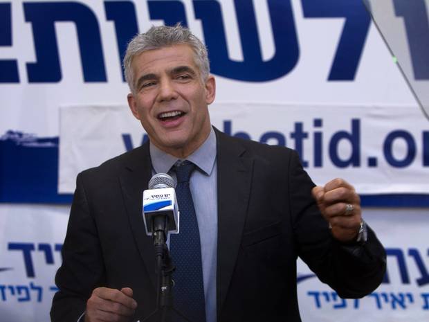 Лидерът на опозицията в Израел Яир Лапид обяви, че има подкрепа да състави правителство