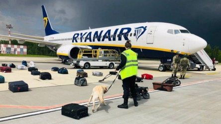 Пилотът на отклонения самолет не е имал друг избор, освен да кацне в Минск
