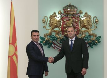 Зоран Заев и Румен Радев, сн. БГНЕС, архив