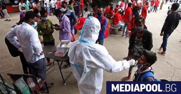 Индия съобщи в неделя за 58 419 нови случая с