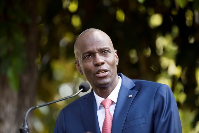 Президентът на Хаити Жовенел Моиз, сн. ЕПА/БГНЕС