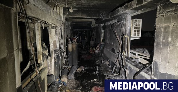 Пожар опустоши отделение за лечение на Covid в южния иракски