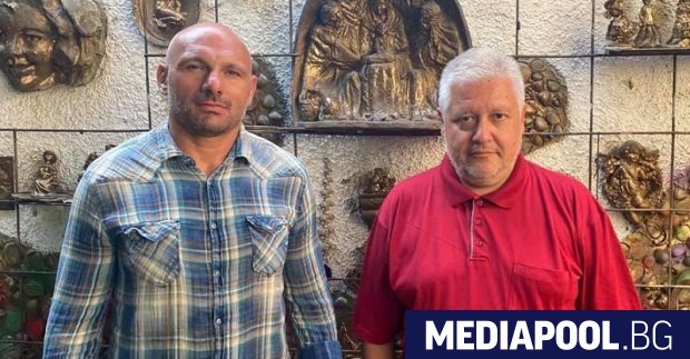 Председателят на Федерацията по ММА Станислав Недков Стъки и издателят на