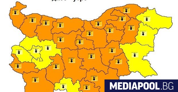 Пореден ден за опасно горещо време обяви Национален институт по