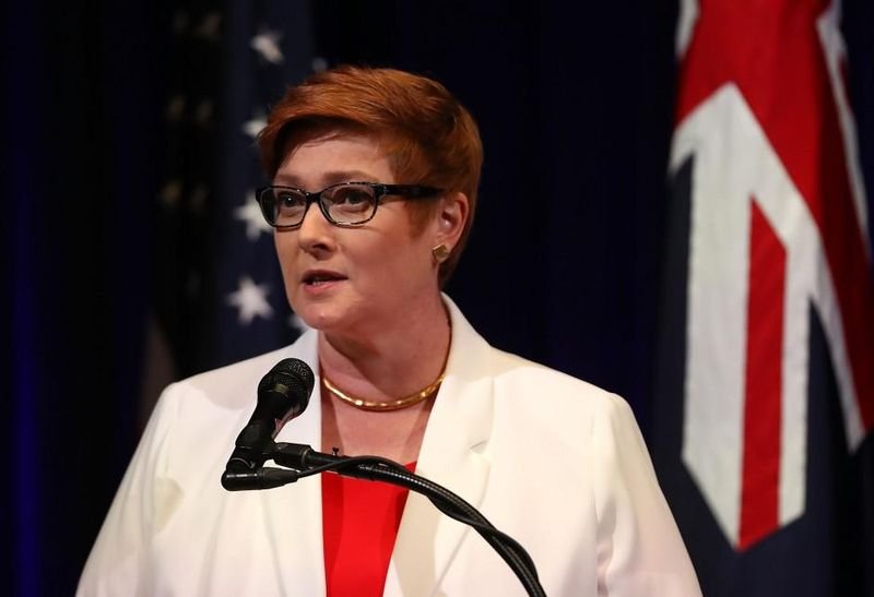 Австралийският министър на външните работи Марис Пейн