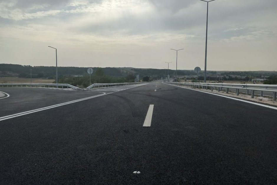 Приключи ремонтът на 5-те км магистрала преди ГКПП "Капитан Андреево"