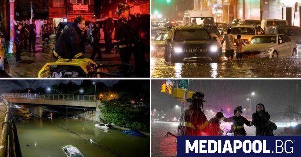 Най малко седем души са загинали в наводнения тази нощ в