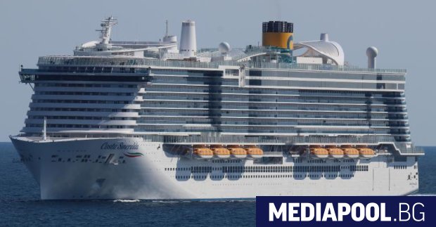 Няколко случая на Covid 19 бяха установени на круизен кораб акостирал