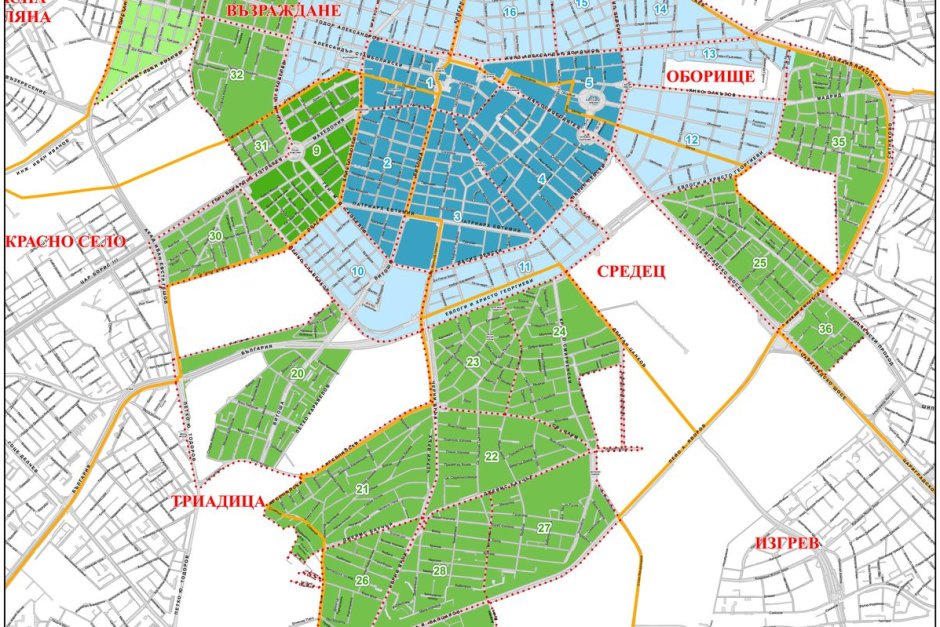 ГЕРБ предлага двойно по-голяма "синя зона" в София