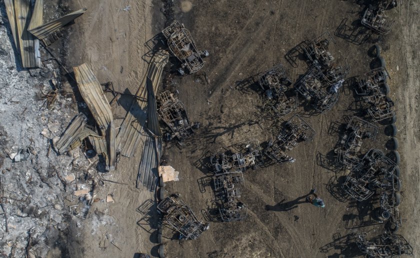 Руски пожарен самолет се разби в Турция, няма оцелели