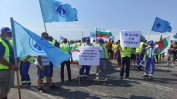 Протестите на "Автомагистрали Черно море" продължават, пари засега няма
