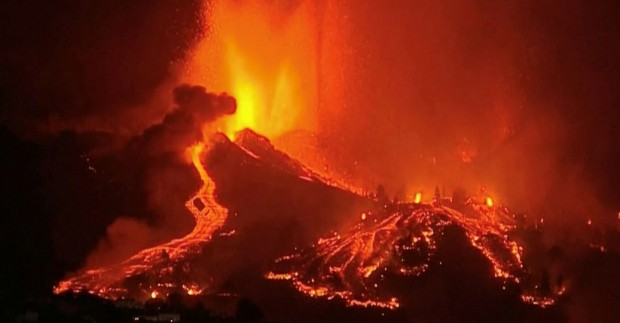 Испанското правителство обяви днес за бедствена зона остров Ла Палма