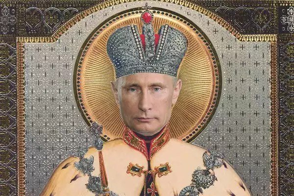 Владимир Путин, колаж