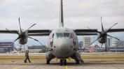 Военно учение с транспортните самолети "Спартан" отиграва евакуация