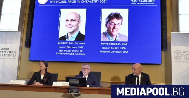 Германецът Бенямин Лист и британецът Дейвид Макмилан спечелиха Нобелова награда