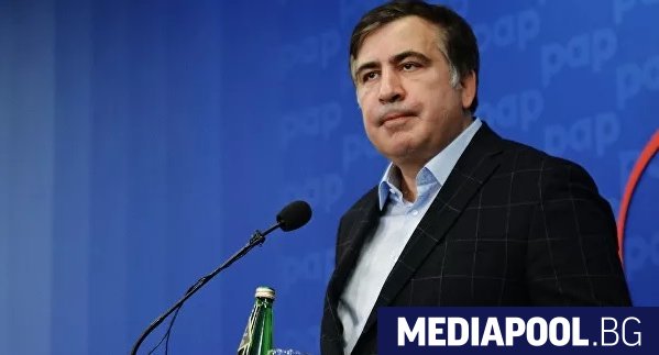 Бившият грузински президент Михаил Саакашвили, който обяви гладна стачка, след