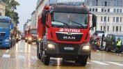 МВР глобява шофьорите на камиони от протеста на пътните фирми